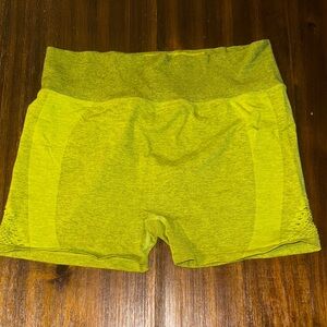 PINK Victoria's Secret Lime Green Athletic Shorts